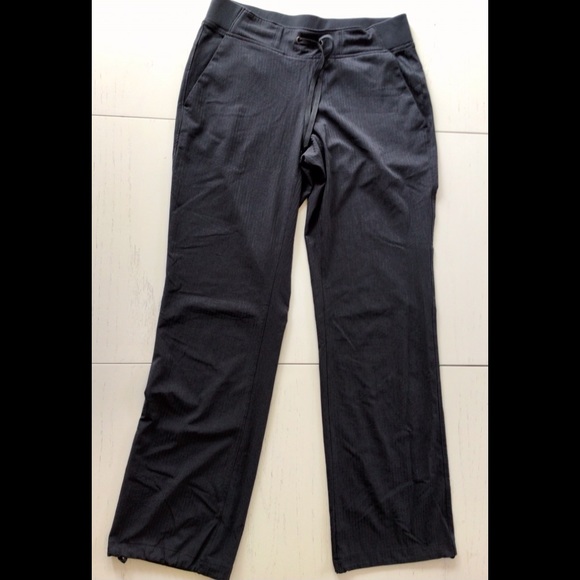 Athleta Black Aliso Workout Pant Jogger 8 Grey - Picture 2 of 11